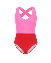 Load image into Gallery viewer, Color Block One-piece Swimsuit
